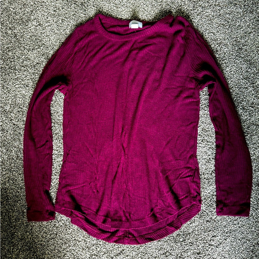 Old Navy Maroon Sweater Size M